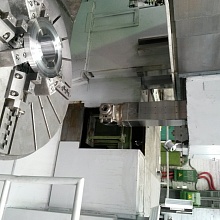 SITEK has successfully completed works on capital repair and modernization of the multifunctional vertical boring and turning machine with storage unit of model VC 2400/200 manufactured by DORRIES SCHARMANN